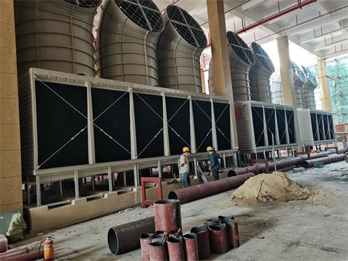 冷卻塔內壁凹凸不平整部分如何處理？(冷卻塔內壁刷油漆)