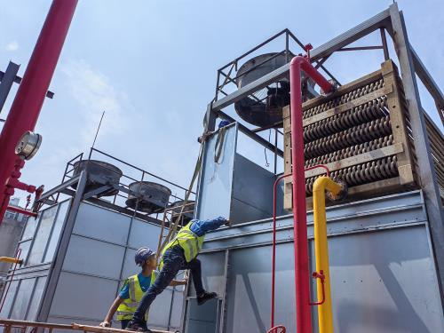 冷卻塔出現(xiàn)什么現(xiàn)象意味著應(yīng)該更換填料了呢?,冷卻塔屬于什么系統(tǒng)