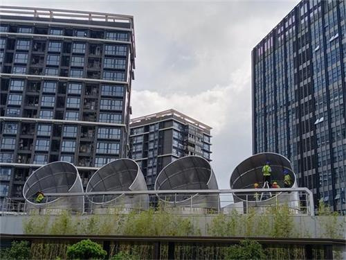 橫流式冷卻塔具有三大優(yōu)勢,橫流式冷卻塔