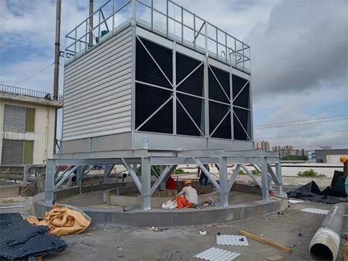 冷卻塔中的水溫越來越高是怎么回事？該腫么辦呢？,冷卻塔水溫與環境溫度差多少