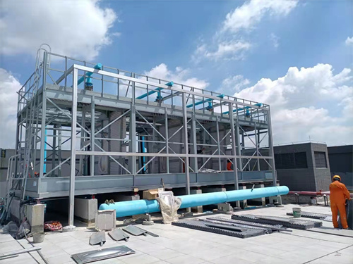 冷卻塔廠家講解逆流式冷卻塔設(shè)計(jì)時(shí)注意要點(diǎn),菱電冷卻塔廠家