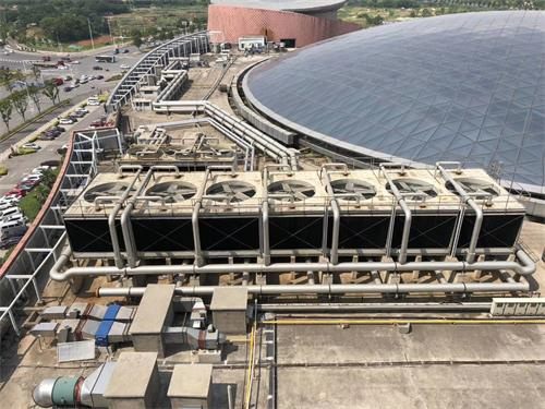 冷卻水塔的散熱形式